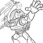 Buzz Lightyear Coloring Page