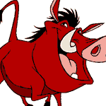 Pumbaa Clip Art