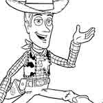 Woody Coloring Page